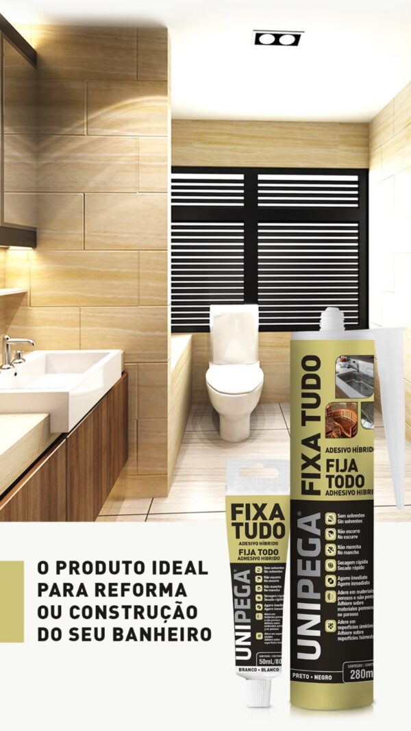 Adhesivo Fixa Tudo 280ml Blanco