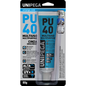 Sellante PU 40 Multiuso Gris 80g-unipega