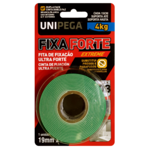 Cinta Fija De Doble Cara Extremadamente Fuerte 19mm X 2m