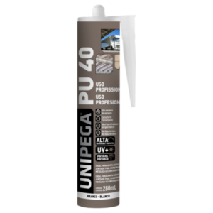 Sellador PU 40 Blanco 280ml-unipega