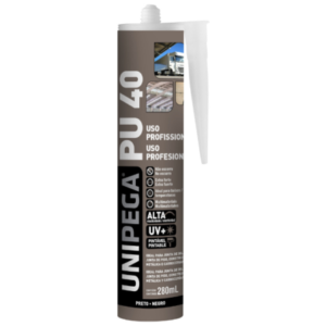 Sellador PU 40 Negro 280ml-unipega