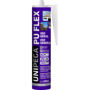 Sellador PU Flex Uso General Gris 280ml-unipega