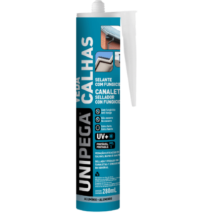 Sellador Antihongos Canaletas Alumínio 280ml-unipega