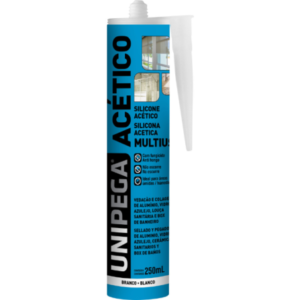Silicona Acetica Multiuso Blanco 250ml-unipega