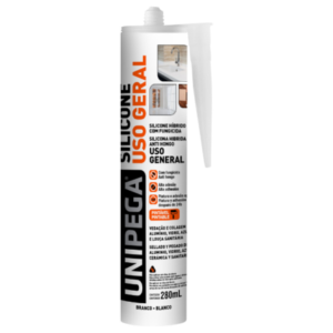 Silicona Hibrida Uso Geral Blanco 280ml-unipega