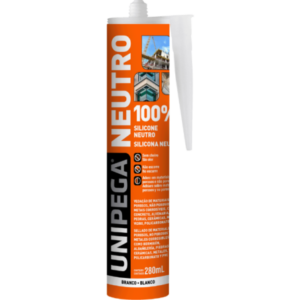 Silicona Neutra 100% Blanco 280ml - UNIPEGA