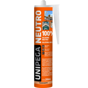Silicona Neutra 100% Transparente 280ml-UNIPEGA